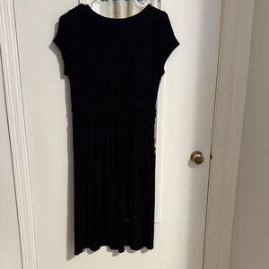 Boden Classic Black Midi Dress